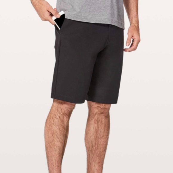 lululemon athletica Other - LULULEMON Commission Short Relaxed *Warpstreme 11” 36 Black